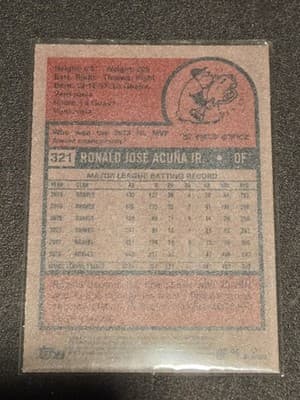 2024 Topps Heritage #321 Ronald Acuña Jr. Red Border - Thumbnail 2