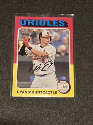 2024 Topps Heritage #338 Ryan Mountcastle - Image 1