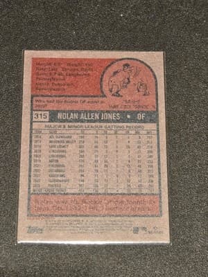 2024 Topps Heritage #315 Nolan Jones - Thumbnail 2