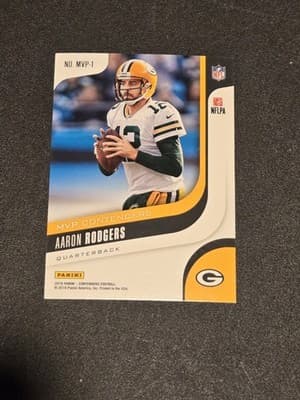 2018 Panini Contenders #MVP-1 Aaron Rodgers MVP Contenders - Thumbnail 2