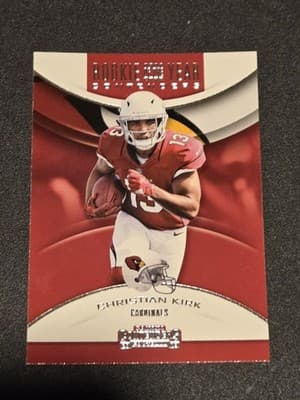 2018 Panini Contenders #RYA-CK Christian Kirk Rookie of the Year Contenders - Image 1