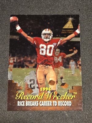 1995 Zenith #Z98 Jerry Rice - Image 1