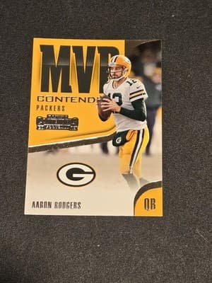 2018 Panini Contenders #MVP-1 Aaron Rodgers MVP Contenders - Image 1