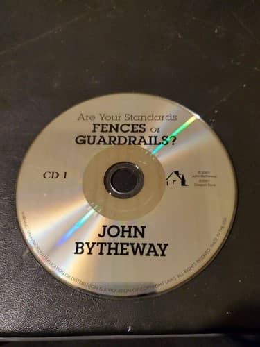 Are Your Standards Fences Or Guardrails CD Disc Only - Image 1