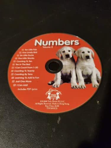 Numbers Vol 2 Cd Disc Only - Image 1