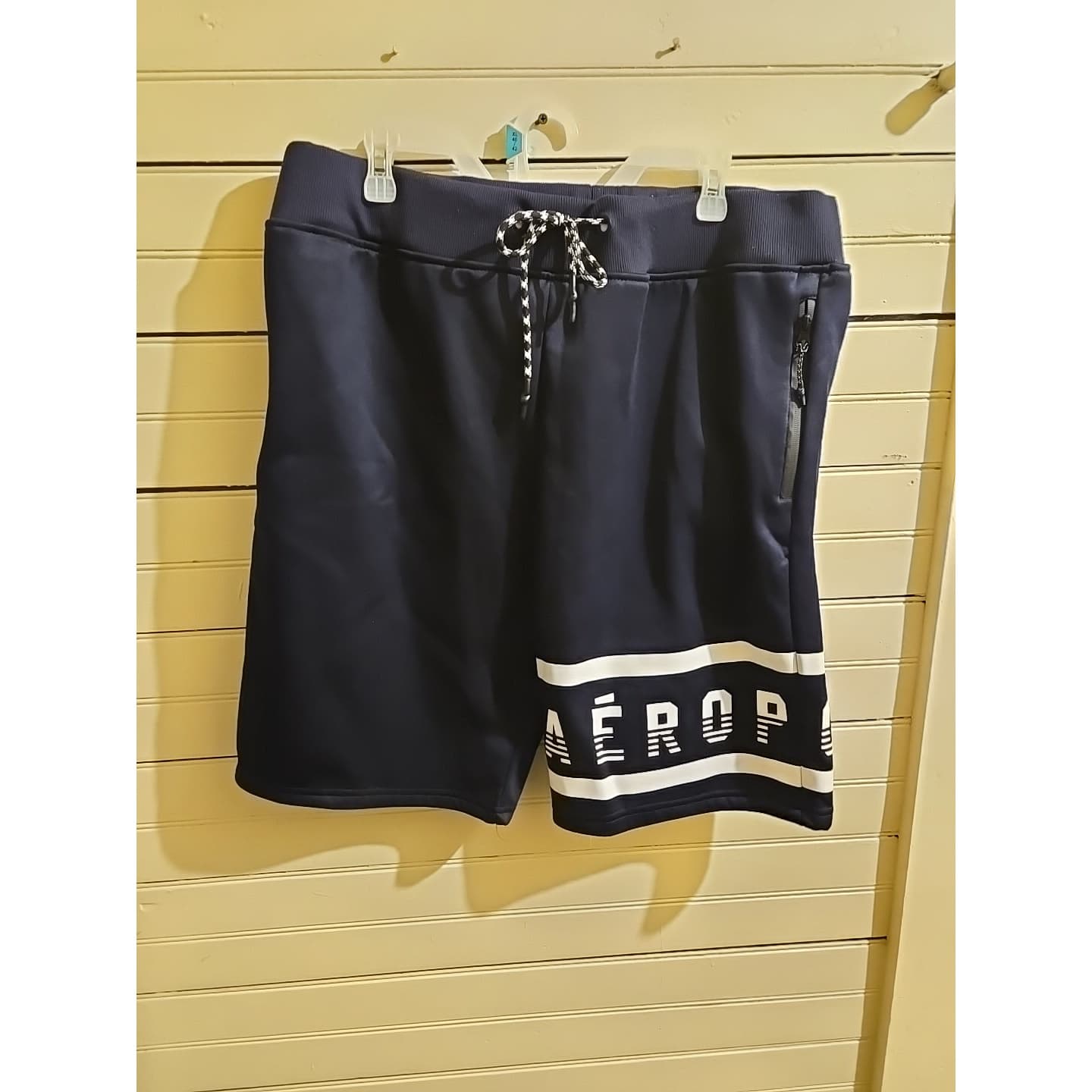 Aeropostale Mens Sweat Shorts Size XL Blue - Image 1