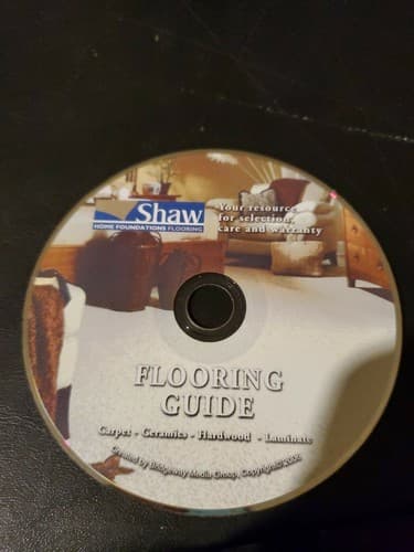 Shaw Home Foundations Flooring:Flooring Guide Dvd Disc Only - Image 1