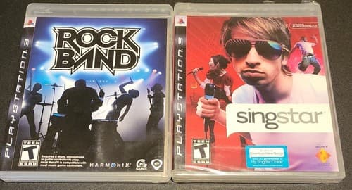 Ps3 Games Lot Of 2 music games / Rock Band And singstar - Image 1