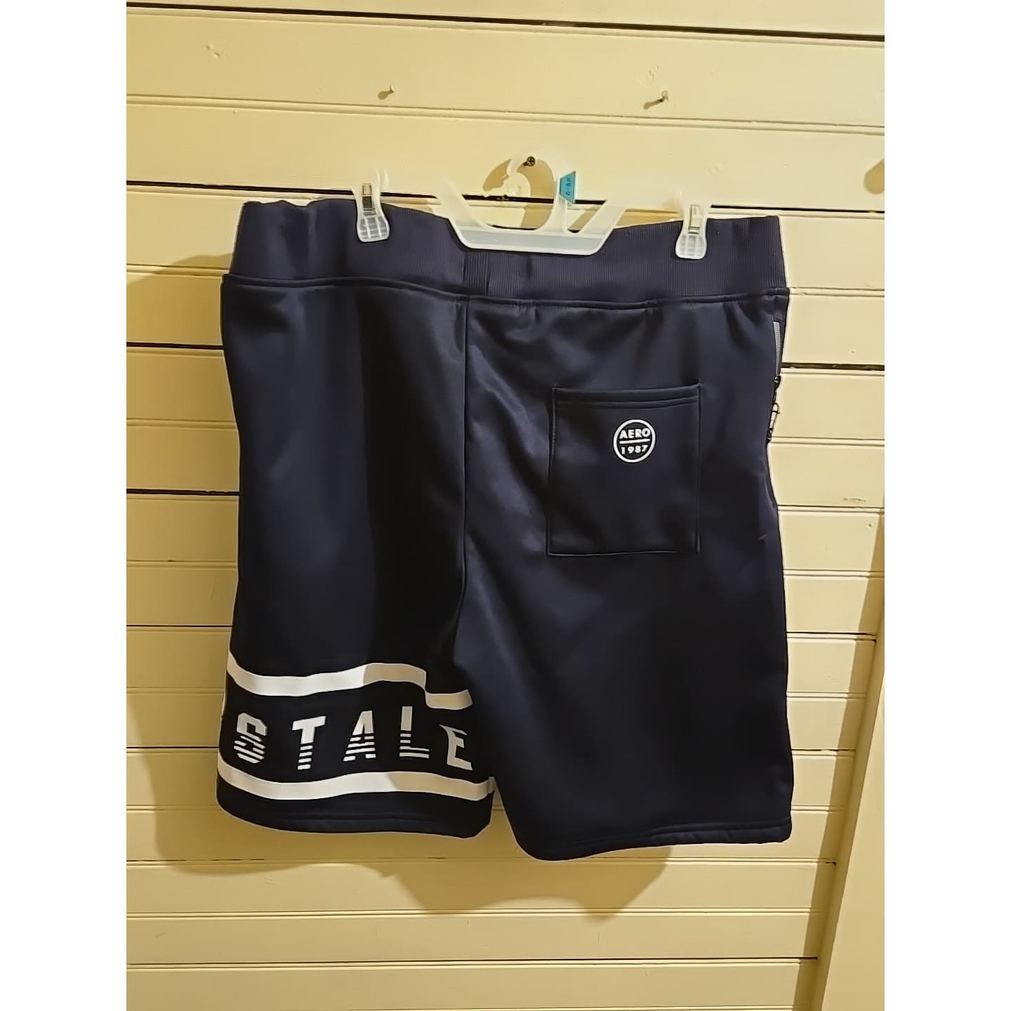 Aeropostale Mens Sweat Shorts Size XL Blue - Thumbnail 2