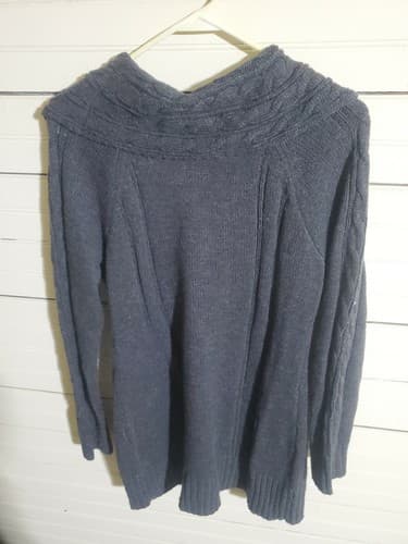 Womens Lobo Cowl Neck Sweatshirt Size L - Thumbnail 2