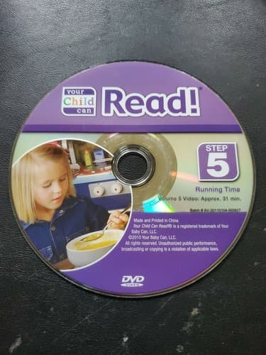 Your child can read Step 5 Dvd 2010 Disc Only - Image 1