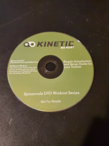 Kinetic By Kurt Spinervals DvD Workout Series Disc Only - Image 1