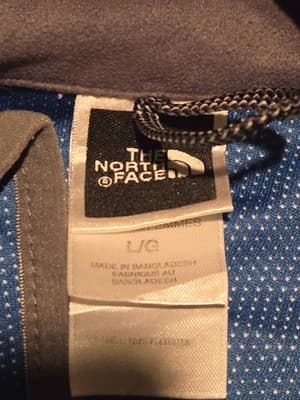 The North Face Vest Womens L Light Blue WindWall Fleece Full Zip Pockets Outdoor - Thumbnail 2