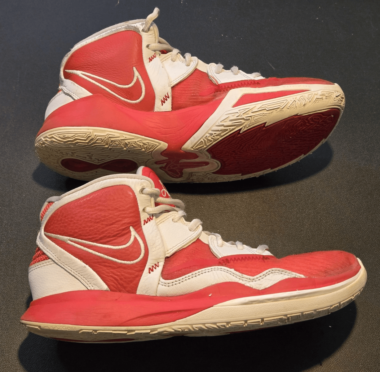 Nike Kyrie Infinity TB University Red White Used Men’s Size 10 Basketball - Thumbnail 2