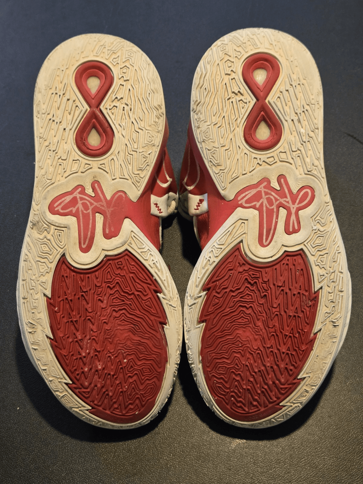 Nike Kyrie Infinity TB University Red White Used Men’s Size 10 Basketball - Thumbnail 5