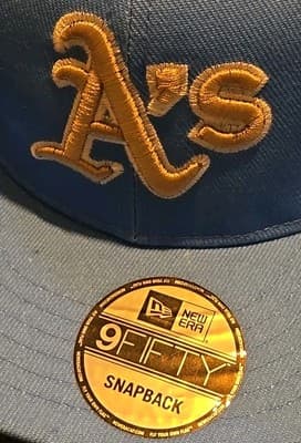 New Era Oakland A's Blue 1989 World Series 89' Snapback - Thumbnail 3
