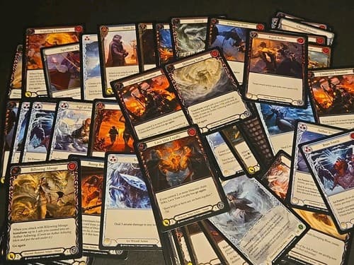 Lot Of 200+ Flesh And Blood Cards Mixed Sets And Rarity - Image 1