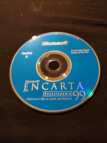 Microsoft Encarta 99 disc only - Image 1