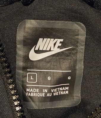 Nike Jacket Mens L Black Full Zip Hooded Northville Mustangs Team Embroidered - Thumbnail 2