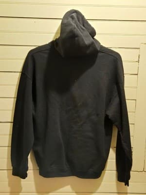 Fireball Hoodie Mens L Black Pullover Graphic Whisky Flame Logo Kangaroo Pocket - Thumbnail 3