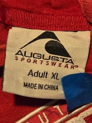 Augusta Sportswear Hoodie Mens XL Red South Winneshiek Warriors Pullover - Thumbnail 2