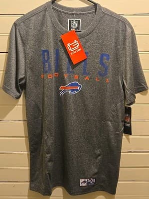 buffalo bills Ultra Game NFL Apparel T-shirt Dark Grey Size M - Image 1