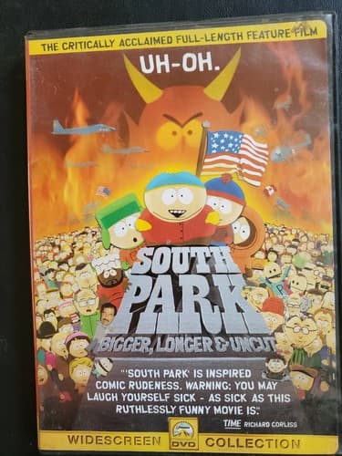 South Park Bigger Longer & Uncut DvD - Image 1