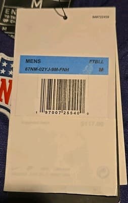 Nike Engineered Minnesota Vikings Bergles #92 Jersey Size Medium - Thumbnail 5