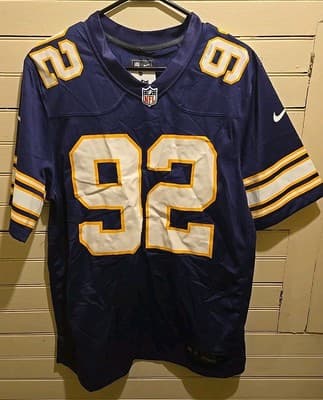 Nike Engineered Minnesota Vikings Bergles #92 Jersey Size Medium - Thumbnail 2
