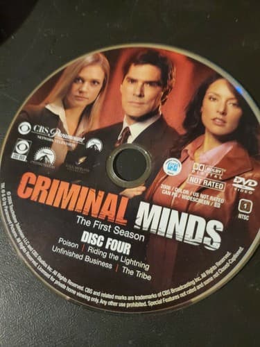 Criminal Minds The First Season Disc 4 DvD - Image 1