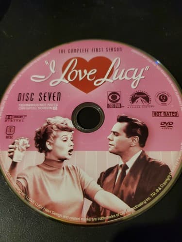 I Love Lucy Season 1 (Disc 7 Only) DvD - Image 1