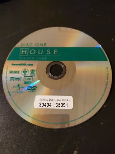 House Season 4 DvD Disc 1 Only - Image 1