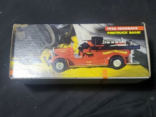 Ertl 1926 Seagrave Firetruck Bank - Thumbnail 2