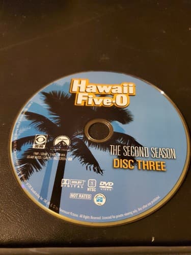Hawaii Five-O The Second Season Disc 3 disc only dvd - Image 1