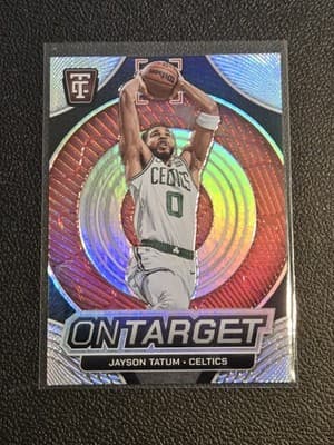 2024-25 Panini Totally Certified #18 Jayson Tatum On Target - Image 1