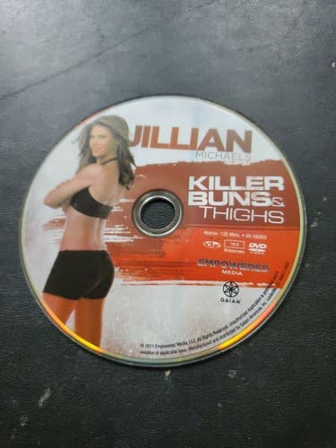 Jillian Michaels Killer Buns And Thighs Dvd - Image 1