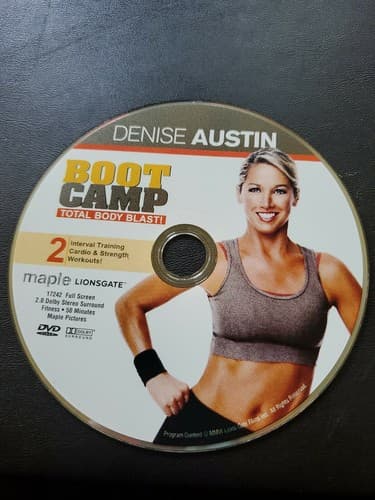 Denise Austin - Boot Camp Total Body Blast (DVD, 2006) - Image 1