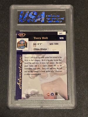 1999 Collector's Edge Advantage #167 Torry Holt Other 8 - Thumbnail 2