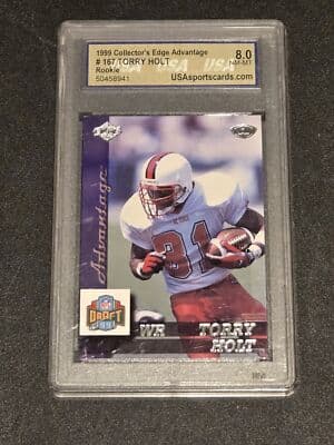1999 Collector's Edge Advantage #167 Torry Holt Other 8 - Image 1