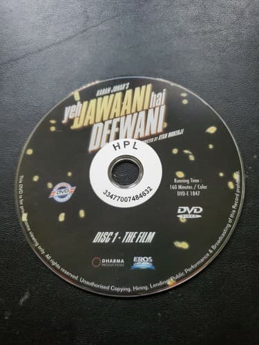 Karan Johars Yeh Jawaani Hai Deewani DVD - Image 1