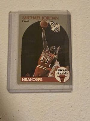 1991 Hoops 100 Superstars ##65 Michael Jordan - Image 1