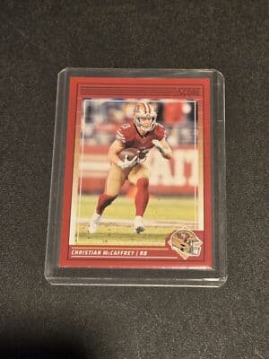 2024 Score #245 Christian McCaffrey Red - Image 1