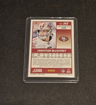 2024 Score #245 Christian McCaffrey Red - Thumbnail 2