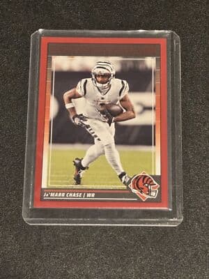 2024 Score #56 Ja'Marr Chase Red - Image 1