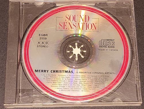Sound Sensations Merry Christmas Cd - Image 1