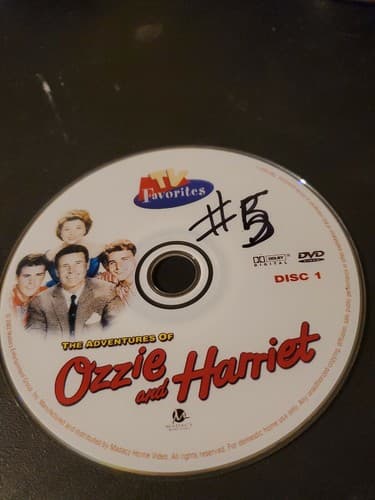 The Adventures Of Ozzie And Harriet Disc 1 TV Favorites - Image 1