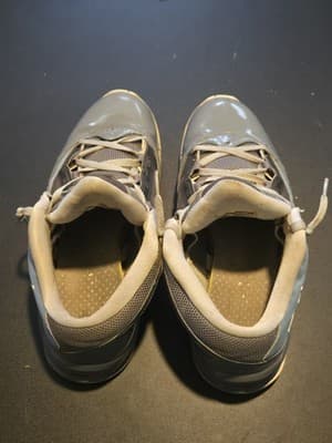 Air Jordan Flight-The-Power Model 487207-005 – Size 10.5 Cool Grey/White Used - Thumbnail 4