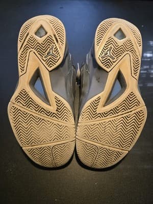 Air Jordan Flight-The-Power Model 487207-005 – Size 10.5 Cool Grey/White Used - Thumbnail 5