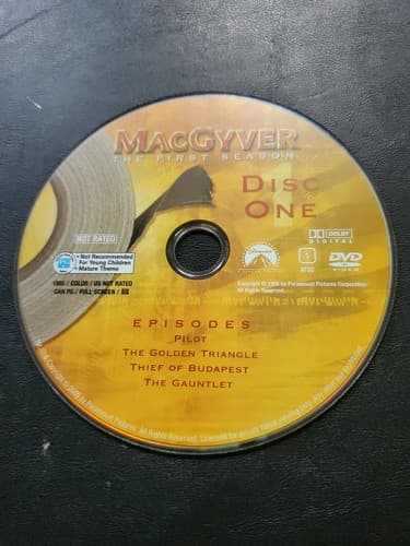Macgyver The First Season Disc 1 DVD - Image 1