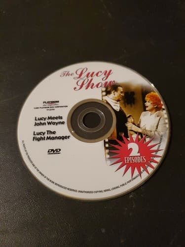 The Lucy Show - Lucy Meets John Wayne/Lucy the Fight Manager (DVD, 2001) - Image 1